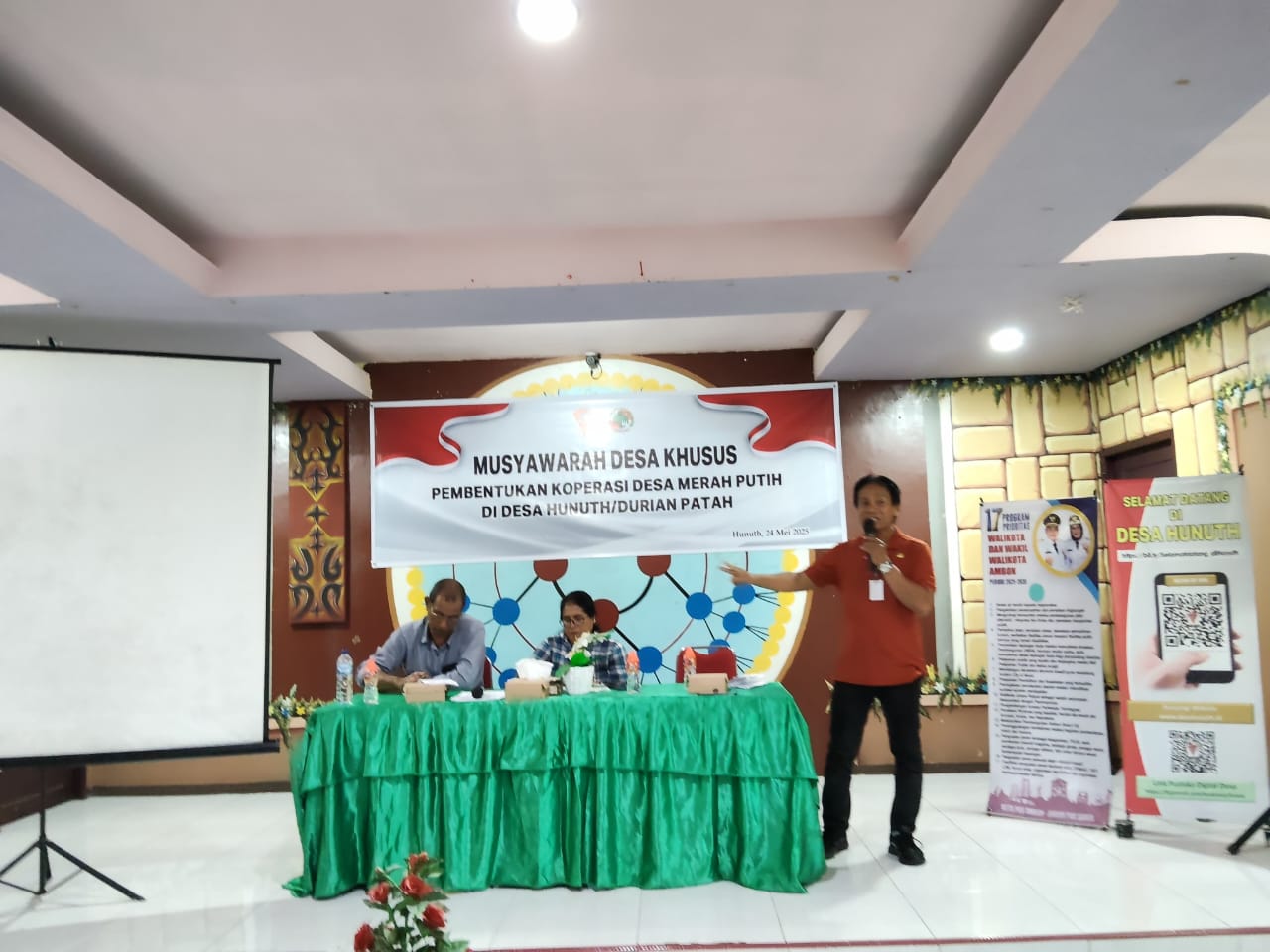 Sosialisasi Koperasi Desa Merah Putih Oleh Dinas Koperasi UM Kota Ambon